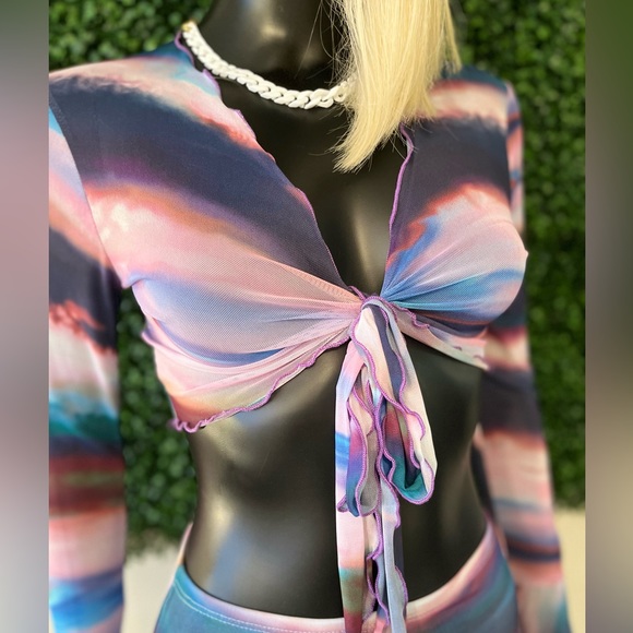 Set (top+skirt) size S & L( on picture size S) condition new without tag. - Picture 5 of 5